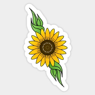 Sunny Day Sunflower Sticker